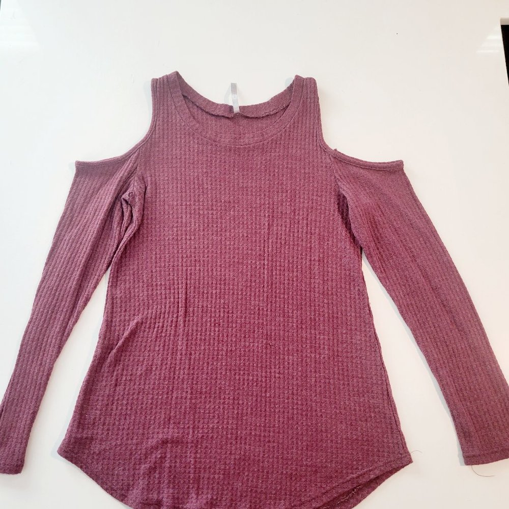 ELEVEN OAKS BOUTIQUE Waffle Knit Sweater